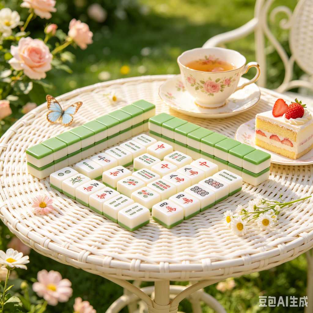 multi color mahjong set custom